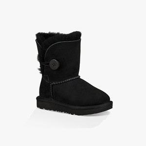 Ugg Bailey Button II Klassiska Stövlar Barn Svarta (463917TRS)